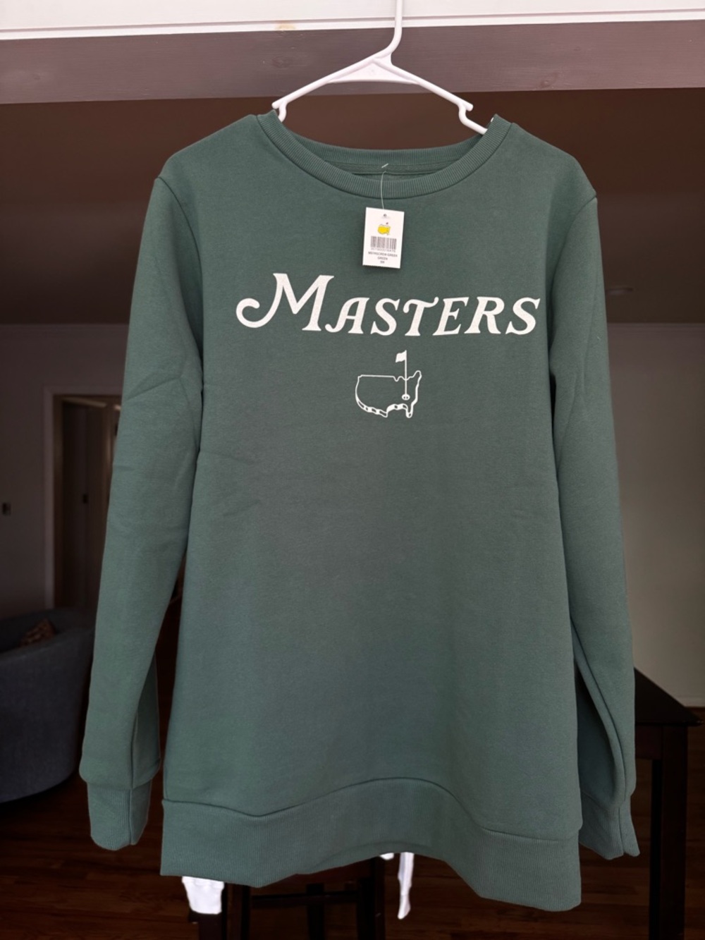 2026 MASTERS type face sweatshirt - GREEN